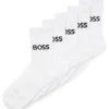 Kids’ five-pack of socks with contrast logos