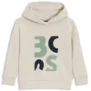 Kids’ fleece hoodie with logo graphic Kids’ fleece hoodie with logo graphic