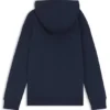 Kids’ fleece hoodie with logo print Kids’ fleece hoodie with logo print