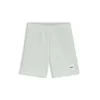 Kids’ fleece shorts with logo label