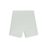 Kids’ fleece shorts with logo label