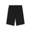 Kids’ fleece shorts with logo label
