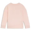 Kids’ fleece sweatshirt with logo graphic