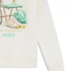 Kids’ fleece sweatshirt with sports artwork Kids’ fleece sweatshirt with sports artwork