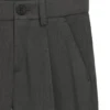 Kids’ formal trousers in stretch herringbone Kids’ formal trousers in stretch herringbone