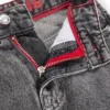 Kids’ grey loose-fit jeans in cotton denim Kids’ grey loose-fit jeans in cotton denim