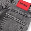 Kids’ grey loose-fit jeans in cotton denim Kids’ grey loose-fit jeans in cotton denim