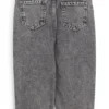 Kids’ grey loose-fit jeans in cotton denim Kids’ grey loose-fit jeans in cotton denim