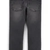 Kids’ grey slim-fit jeans in stretch denim