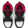 Kids’ high-top trainers in suede and faux leather Kids’ high-top trainers in suede and faux leather