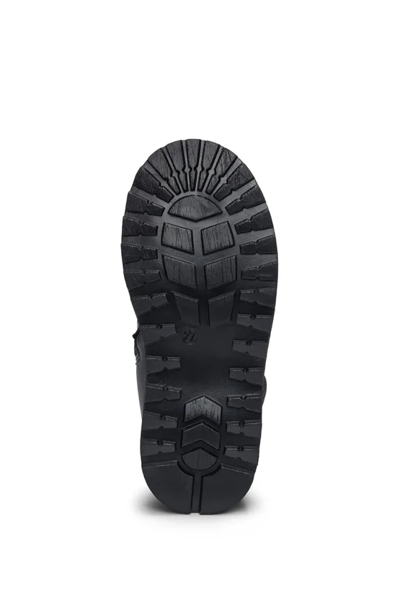 Kids’ hiking-style boots in leather Kids’ hiking-style boots in leather