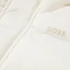 Kids’ hooded jacket with logo details Kids’ hooded jacket with logo details