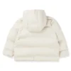 Kids’ hooded jacket with logo details Kids’ hooded jacket with logo details
