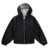 Kids’ hooded windbreaker jacket with monogram pattern Kids’ hooded windbreaker jacket with monogram pattern