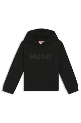 Kids’ hoodie in a brushed cotton blend