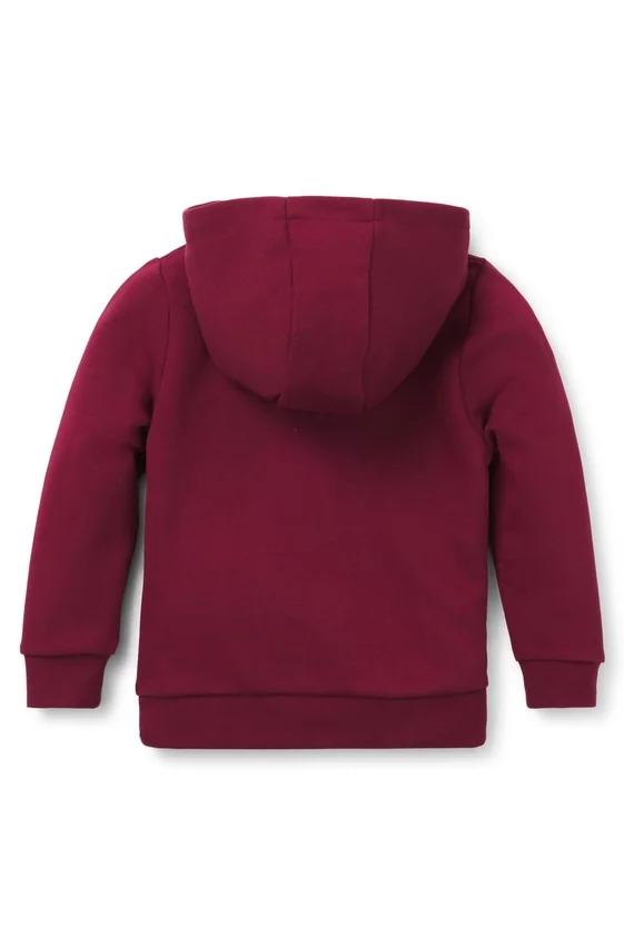 Kids’ hoodie in fleece with logo detail Kids’ hoodie in fleece with logo detail