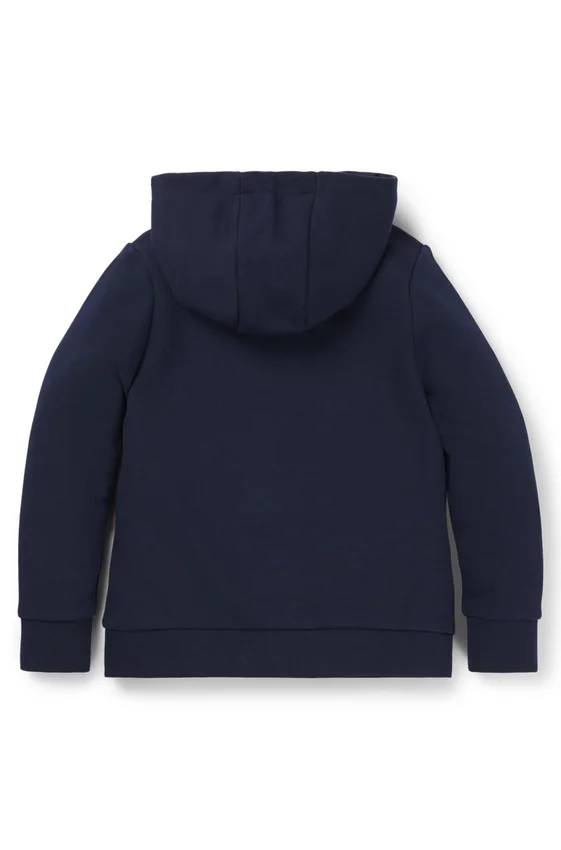 Kids’ hoodie in fleece with logo detail Kids’ hoodie in fleece with logo detail