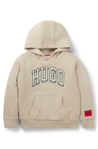 Kids’ hoodie with seasonal logo