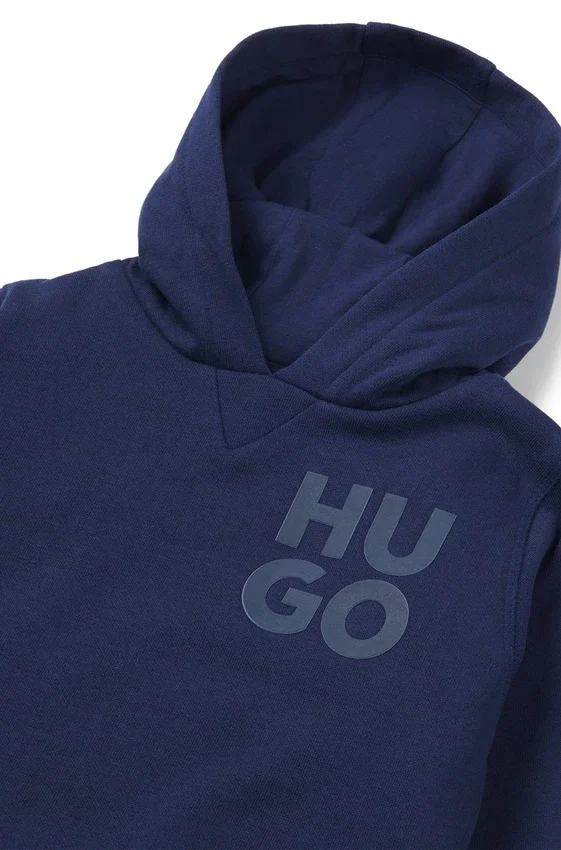 Kids’ hoodie with stacked logo Kids’ hoodie with stacked logo
