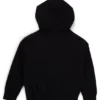 Kids’ hoodie with two-tone stacked logo