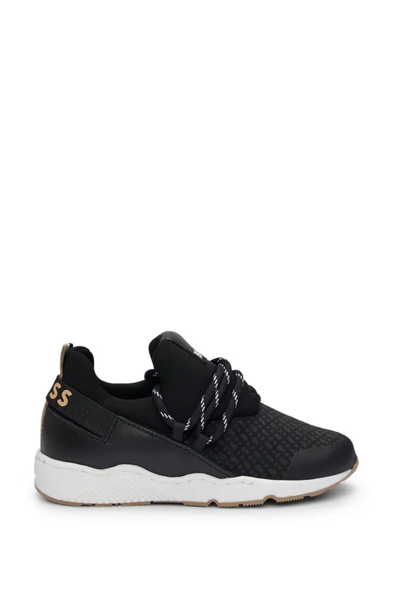 Kids’ hybrid trainers with monograms and logos Kids’ hybrid trainers with monograms and logos