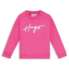 Kids’ iridescent-logo sweatshirt in a cotton blend Kids’ iridescent-logo sweatshirt in a cotton blend