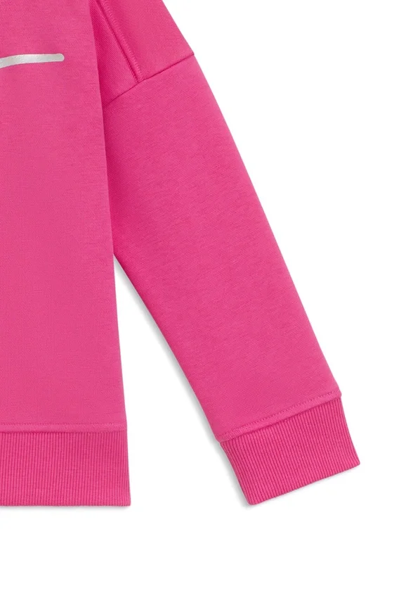 Kids’ iridescent-logo sweatshirt in a cotton blend Kids’ iridescent-logo sweatshirt in a cotton blend