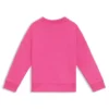 Kids’ iridescent-logo sweatshirt in a cotton blend Kids’ iridescent-logo sweatshirt in a cotton blend