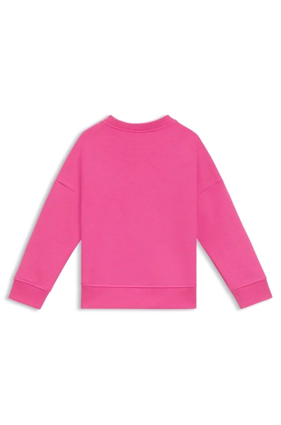 Kids’ iridescent-logo sweatshirt in a cotton blend Kids’ iridescent-logo sweatshirt in a cotton blend