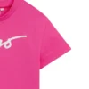 Kids’ iridescent-logo T-shirt in cotton
