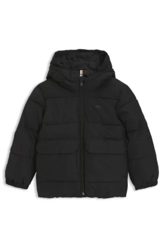 Kids’ jacket with logo print