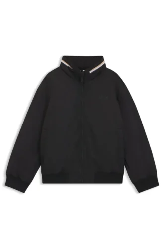 Kids’ jacket with packable hood