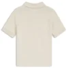 Kids’ jacquard-pattern polo shirt in stretch cotton Kids’ jacquard-pattern polo shirt in stretch cotton