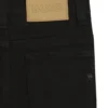 Kids’ jeans in black stretch denim Kids’ jeans in black stretch denim