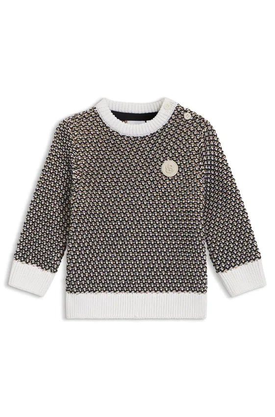 Kids’ knit sweater with Double B monogram Kids’ knit sweater with Double B monogram