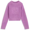 Kids’ knit sweater with stacked logo Kids’ knit sweater with stacked logo