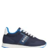 Kids’ lace-up trainers with logo details Kids’ lace-up trainers with logo details
