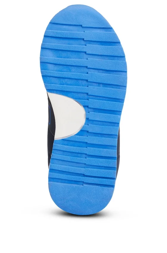 Kids’ lace-up trainers with logo details Kids’ lace-up trainers with logo details