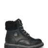 Kids’ leather boots with Double B monogram Kids’ leather boots with Double B monogram