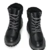 Kids’ leather boots with Double B monogram Kids’ leather boots with Double B monogram