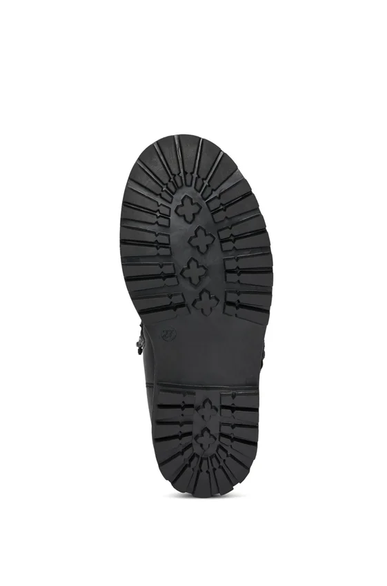 Kids’ leather boots with Double B monogram Kids’ leather boots with Double B monogram