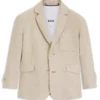 Kids’ linen-blend suit jacket Kids’ linen-blend suit jacket