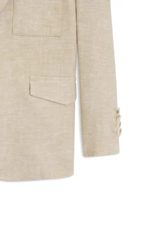 Kids’ linen-blend suit jacket