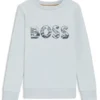 Kids’ logo-artwork sweatshirt in a cotton blend