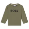 Kids’ logo-artwork T-shirt in cotton jersey