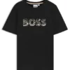 Kids’ logo-artwork T-shirt in cotton jersey
