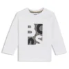 Kids’ logo-artwork T-shirt in cotton jersey
