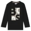 Kids’ logo-artwork T-shirt in cotton jersey