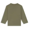 Kids’ logo-artwork T-shirt in cotton jersey