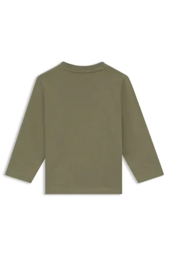 Kids’ logo-artwork T-shirt in cotton jersey